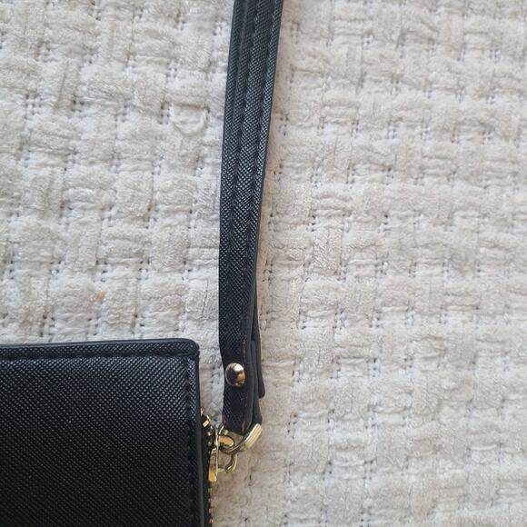 Kate Spade New York Black Leather Wristlet - Picture 6 of 7